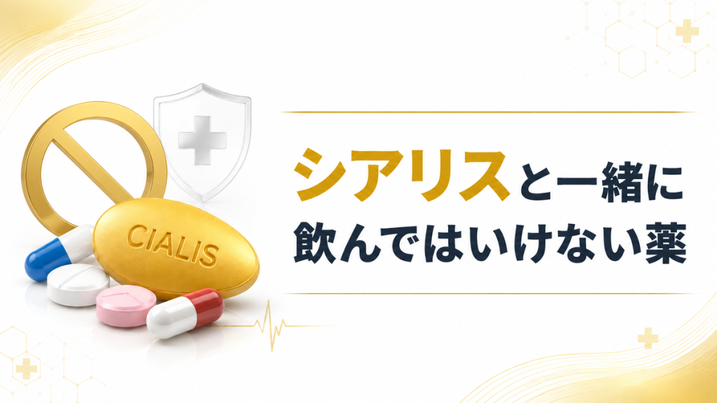 シアリスと一緒に飲んではいけない薬