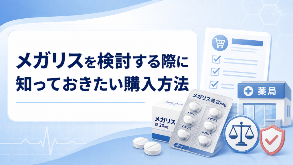 メガリスを検討する際に知っておきたい購入方法